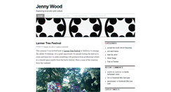 Desktop Screenshot of jennywood.biz
